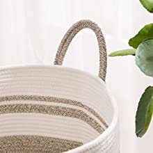 Laundry Hampers, Organizing Basket, Bin Storage Organizer For Toy Collection, Canvas Storage Basket 7