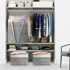 Laundry Hampers, Organizing Basket, Bin Storage Organizer For Toy Collection, Canvas Storage Basket 23