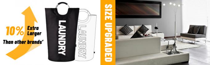 Washing Hamper Best Dirty Laundry Basket Laundry Cart With Handle, Collapsible Laundry Basket Easy Storage 0