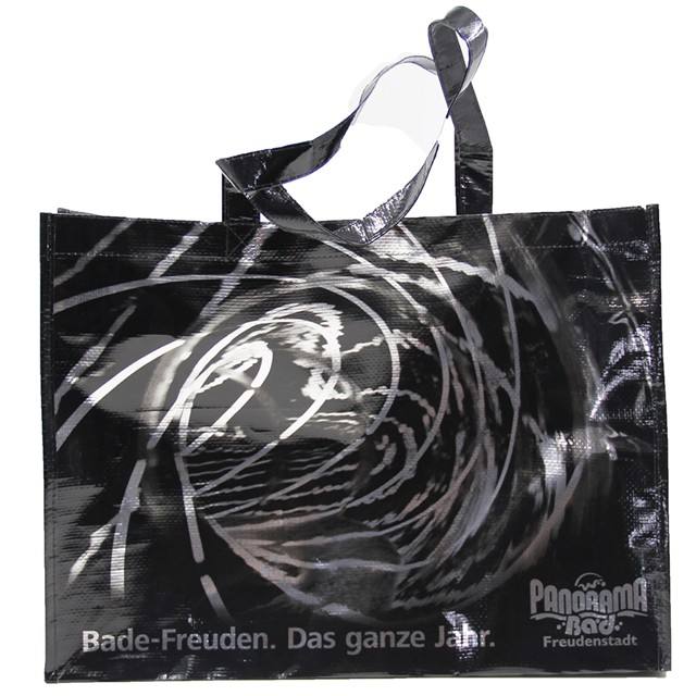 Eco Friendly fabric Laminated Handle, Pp Woven Tote Bag, RPET Coated Foldable Recyclable Shopping handy Bags 8