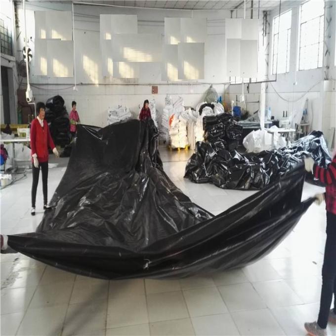 Waste Disposal Dumpster, Open Top Roll Off Drawstring Container Liners, Dumpster Liners, Facility Liners 2