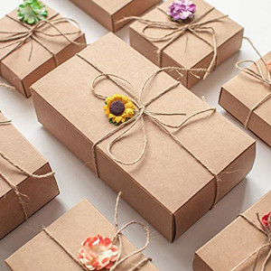 Paper Drawer Box Festival Gift Wrapping Boxes Soap Jewelry Candy Weeding Party Favors Gift Packaging Boxes 4
