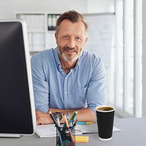 Gold Foil Christmas Drinkware Holiday Party Supplies, Xmas Disposable Paper Cup, Xmas Holiday Supplies 4